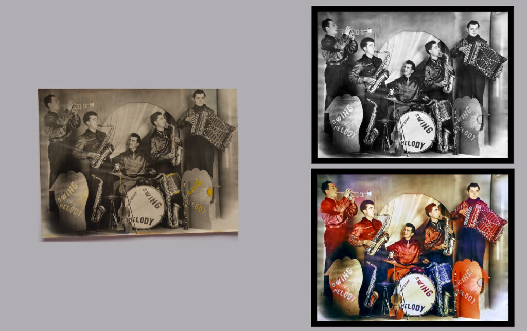 restauration vieille photo